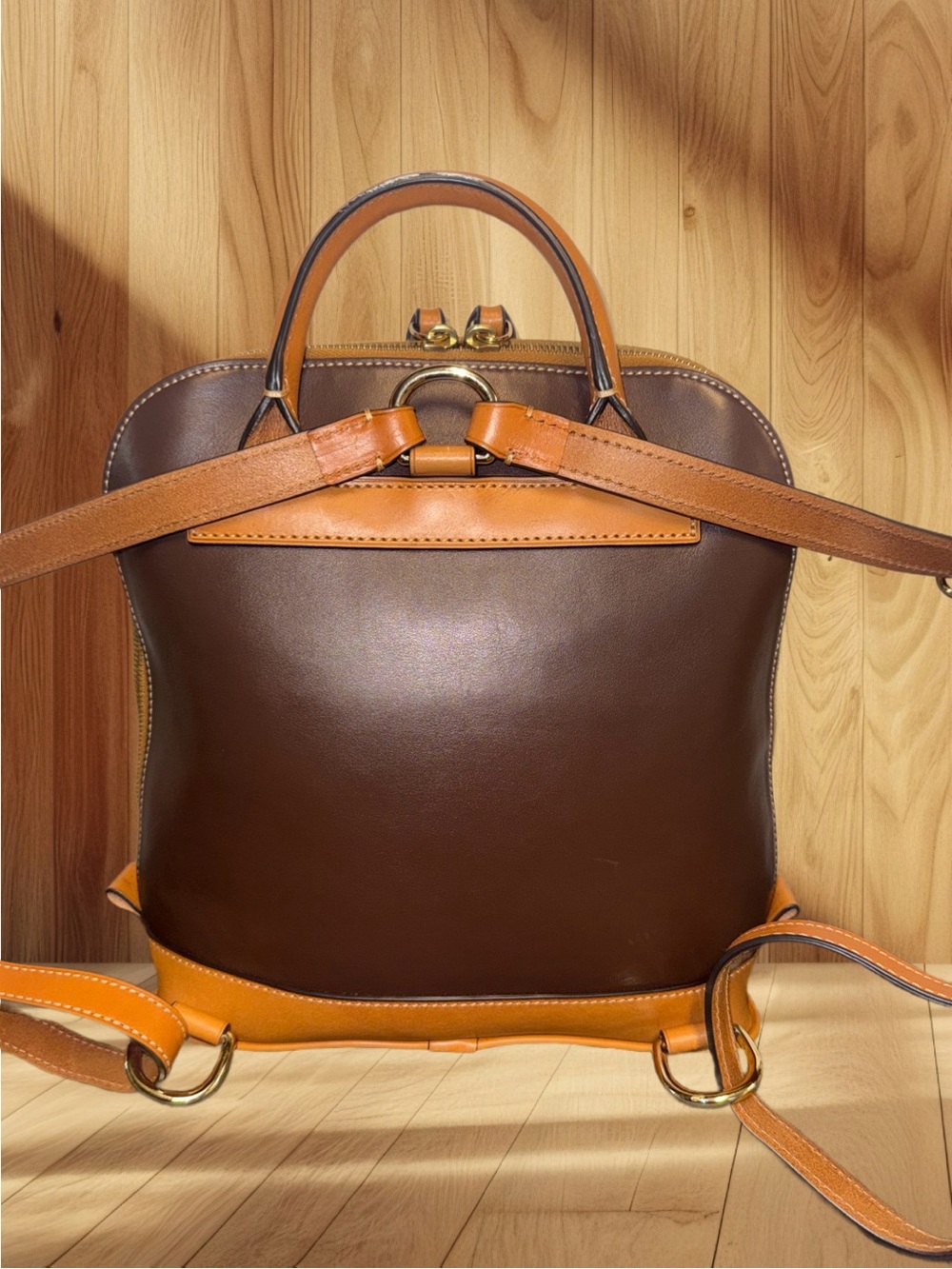 Dooney & Bourke Pebble Grain Zip Pod Backpack - Picture 4 of 11